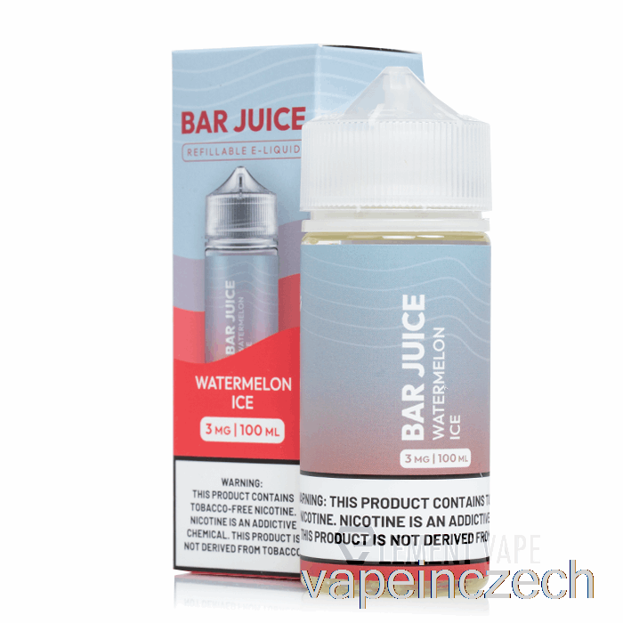 Melounová Ledová - Barová šťáva - 100ml 0mg Vape Bez Nikotinu